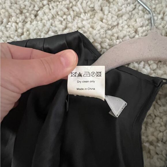 By Malene Birger Black Silk Cowl Neck Dress - Picture 7 of 9